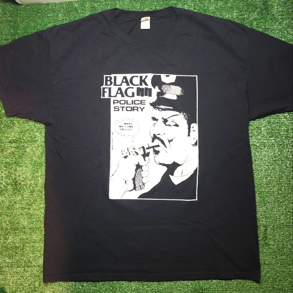 Early 2000s Black Flag tee